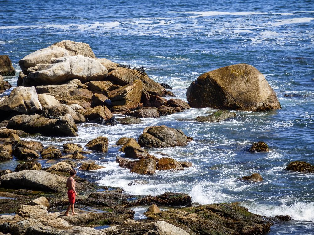 El niño y el mar