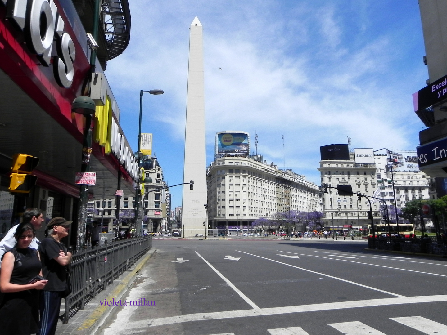 el obelisco,avda 9 de julio