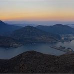 El ocaso desde el Monte de San Julián -Cartagena-