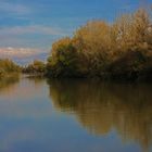 El otoño se mira en el rio