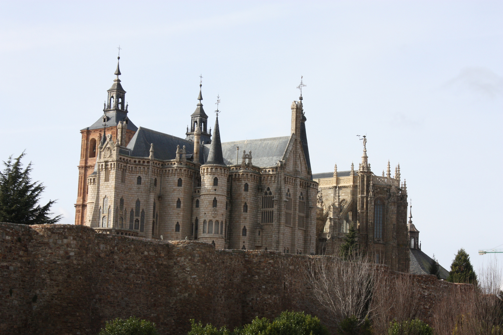 El Palacio Episcopal de Astorga - Leon.