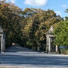 El Paseo de Los Leones. Alameda de Santiago.