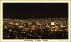 El Paso at night