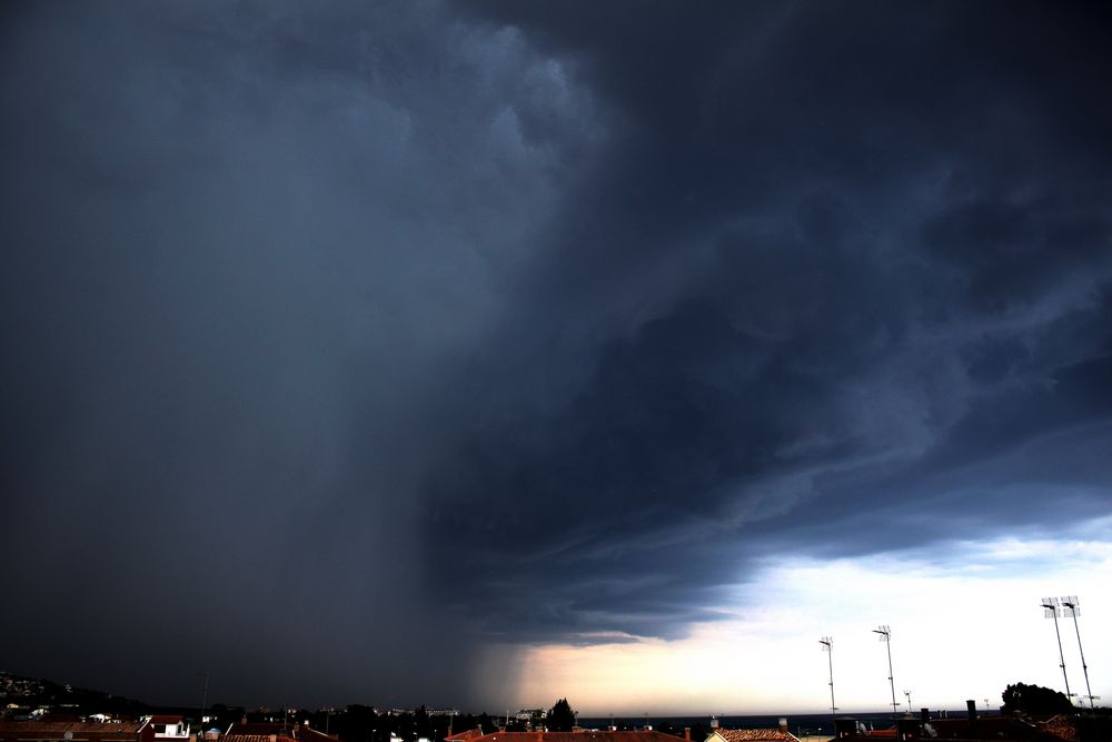 El paso de la tormenta !!!