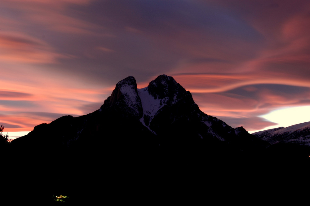 El Pedraforca nocturno