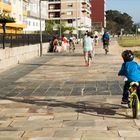 El pequeño ciclista