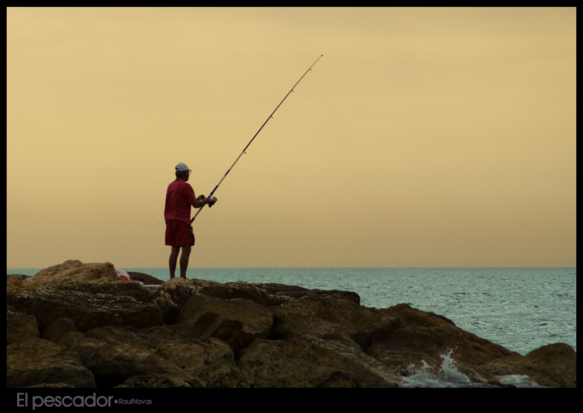 El pescador.