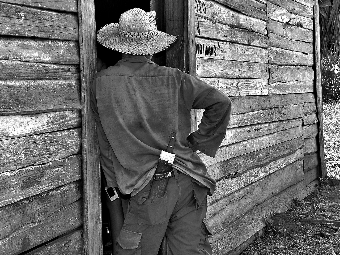 El portero.Viñales_Cuba