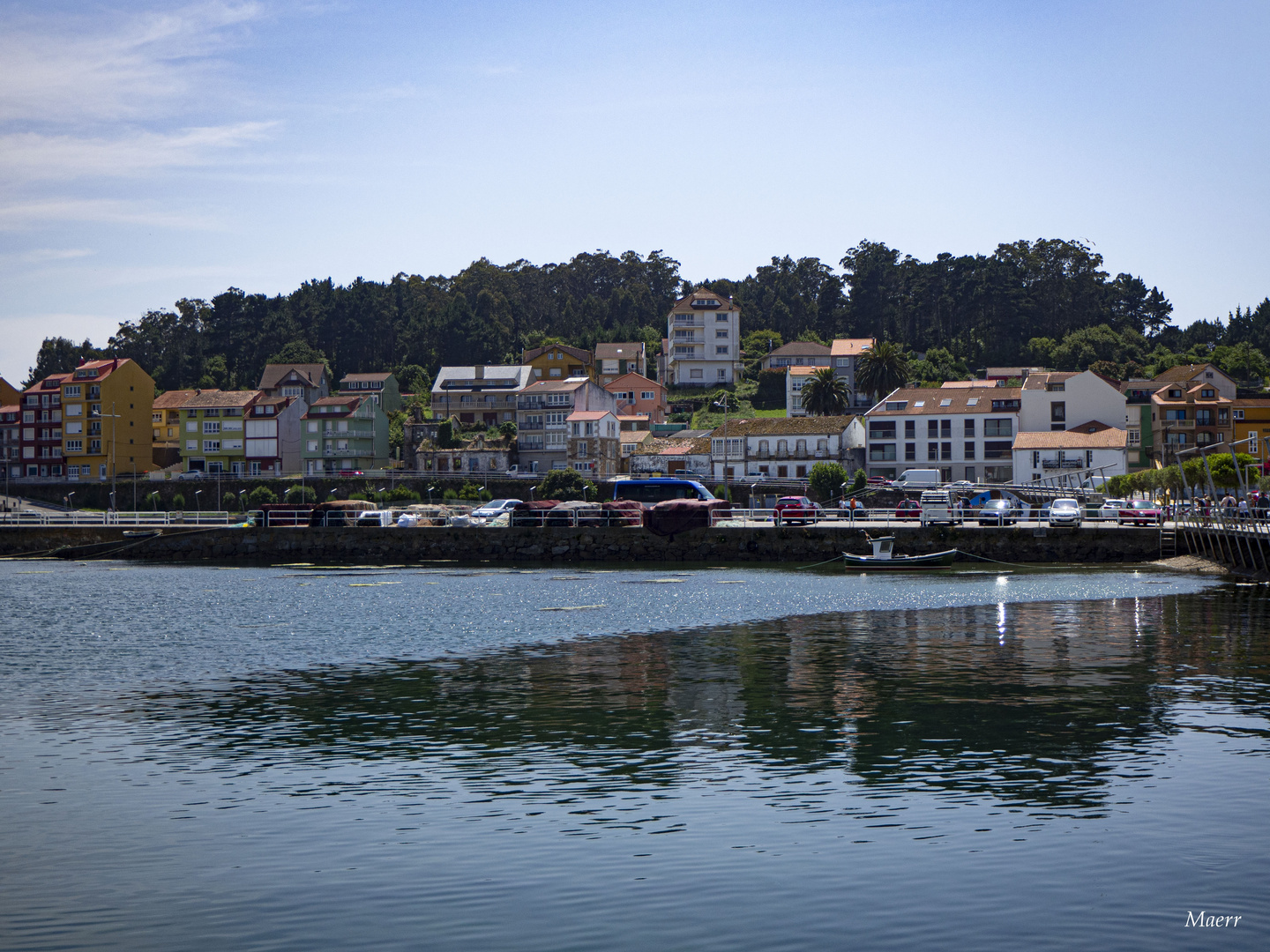 El pueblo marinero de Camariñas.