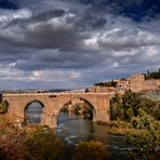 El puente de Alcántara (Toledo)