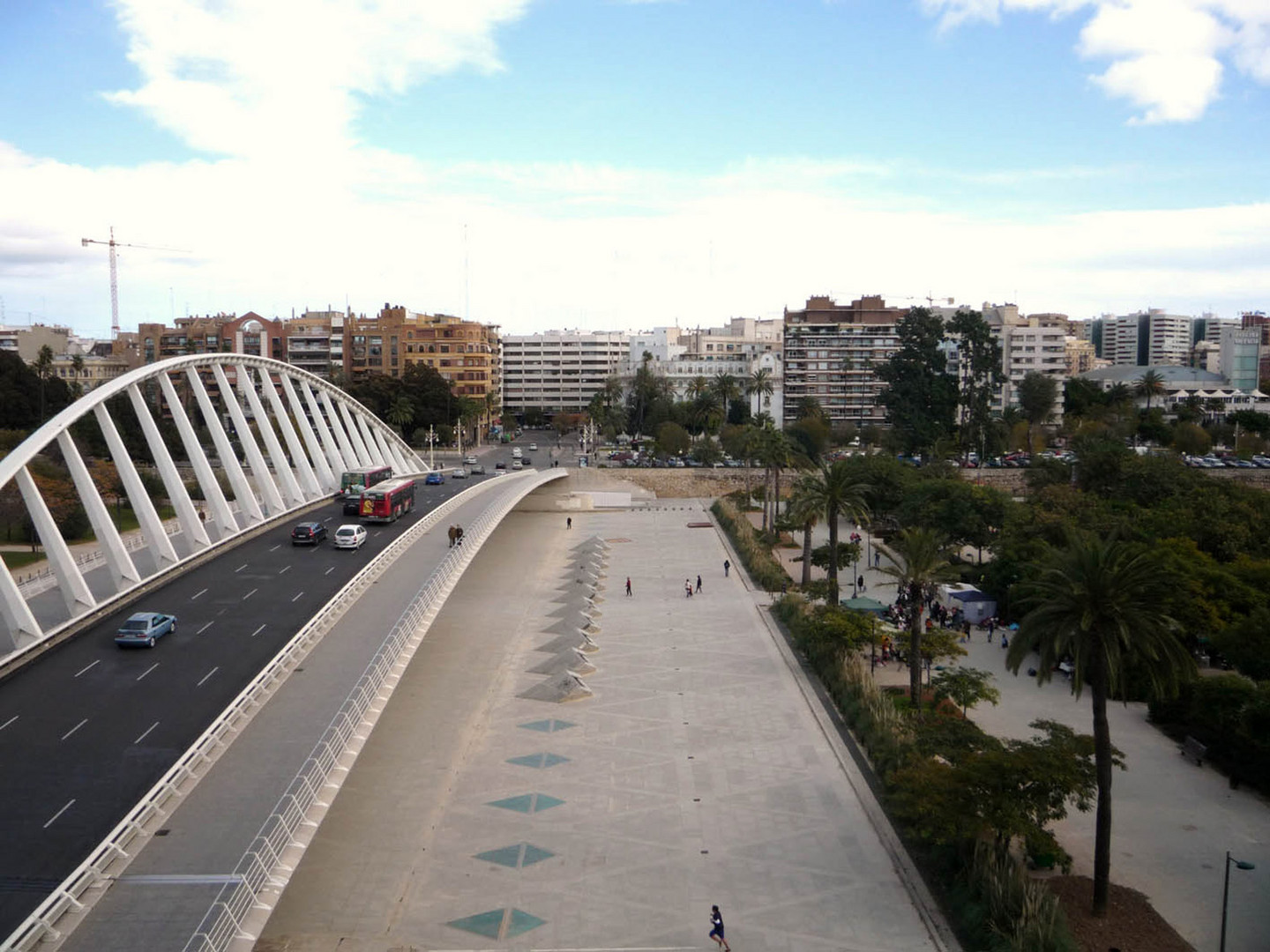 El puente de Calatrava ( de día ) - Valencia