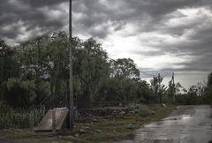 El puente peatonal