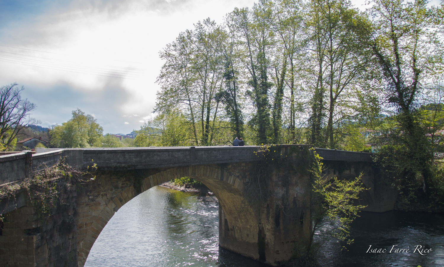 EL PUENTE SOBRE EL RIO ORIA.