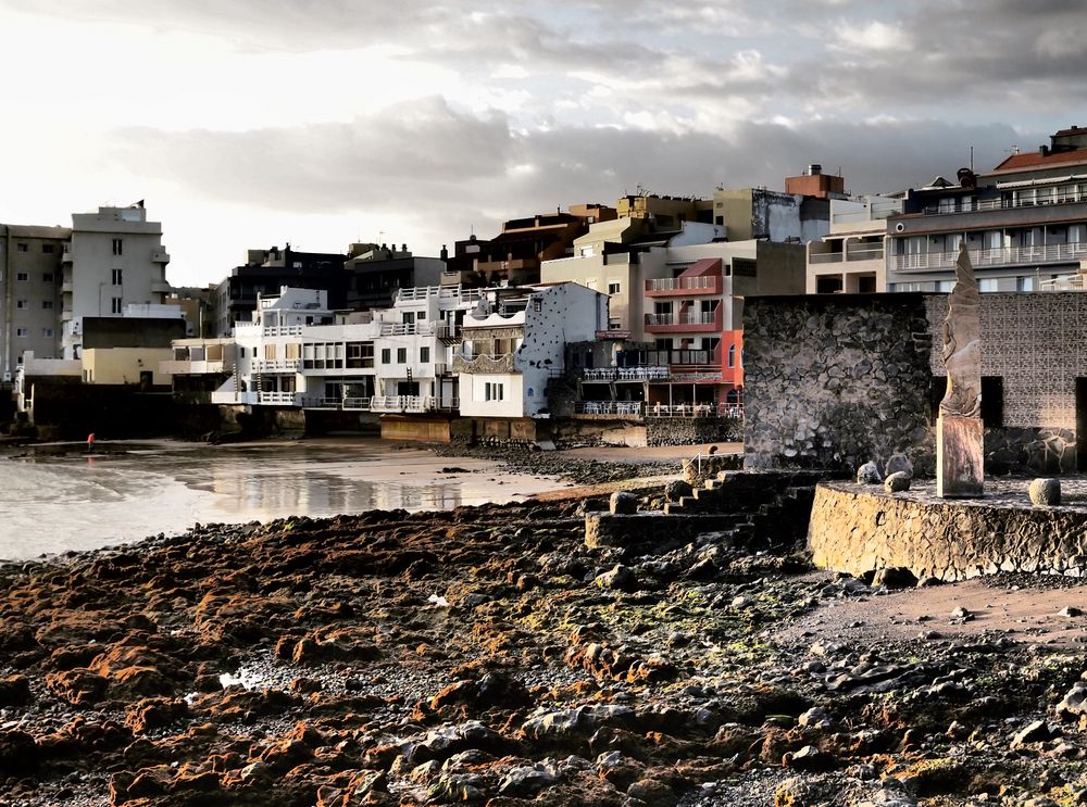 El Puerto del Médano / oder ziemlich Ebbe