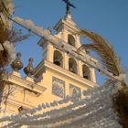 El Rocio - geschmückte Kirche am Hochzeitstag