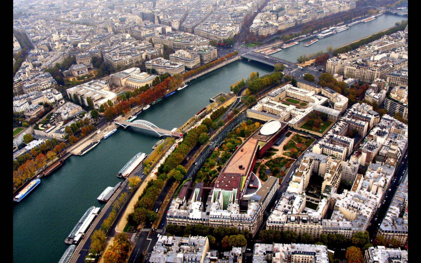 El Sena desde la torre EIFFEL