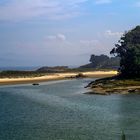 El sol calienta Las Islas Cíes en un día de otoño