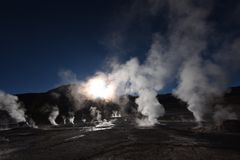 El Tatio zum Sonnenaufgang