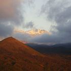 El Teide atardeciendo.