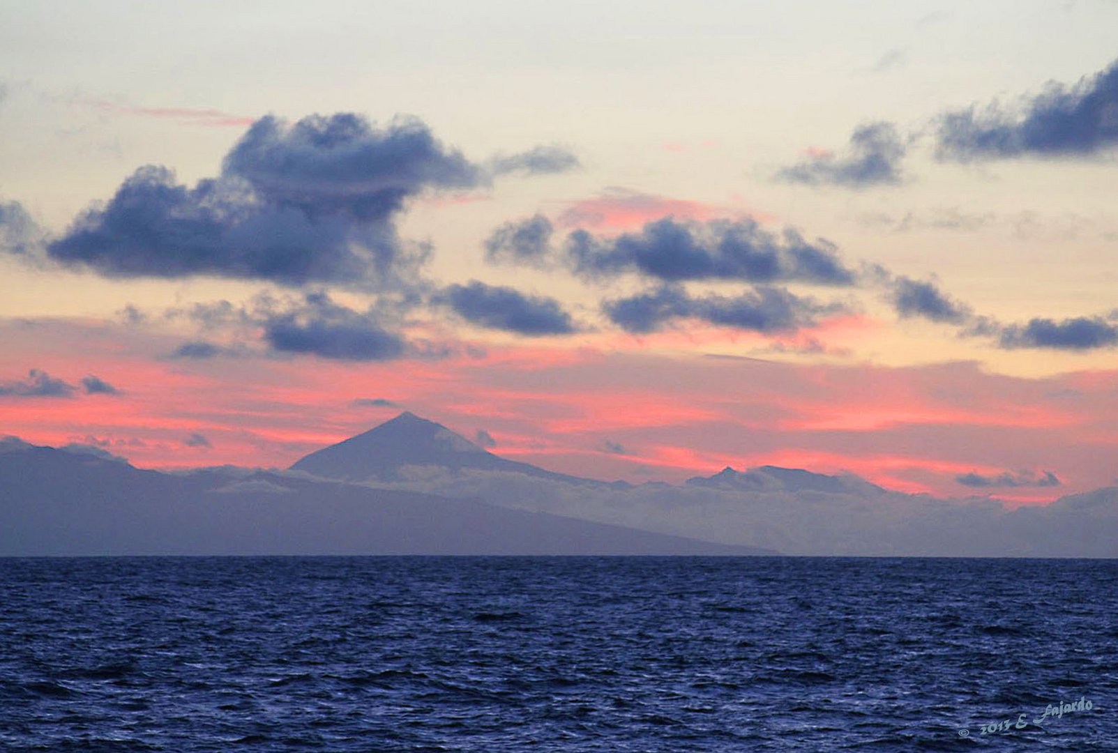 El Teide desde Tamaduste