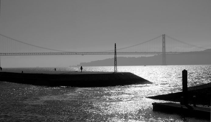 El Tejo y el puente.