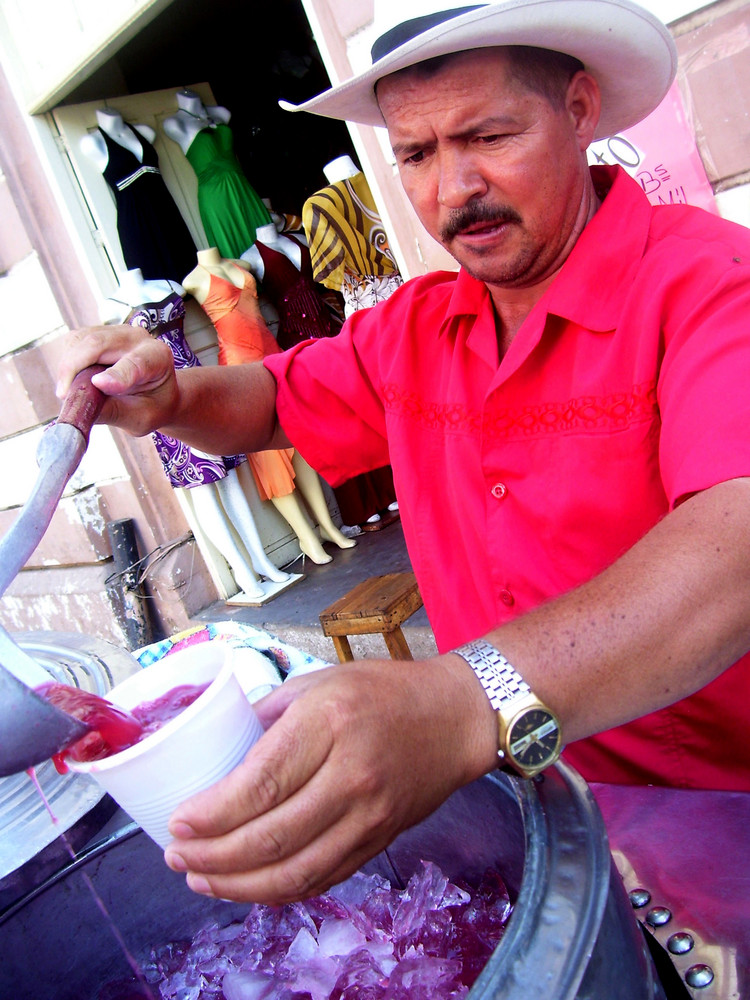 El tizanero de la Plaza Baralt, Maracaibo.