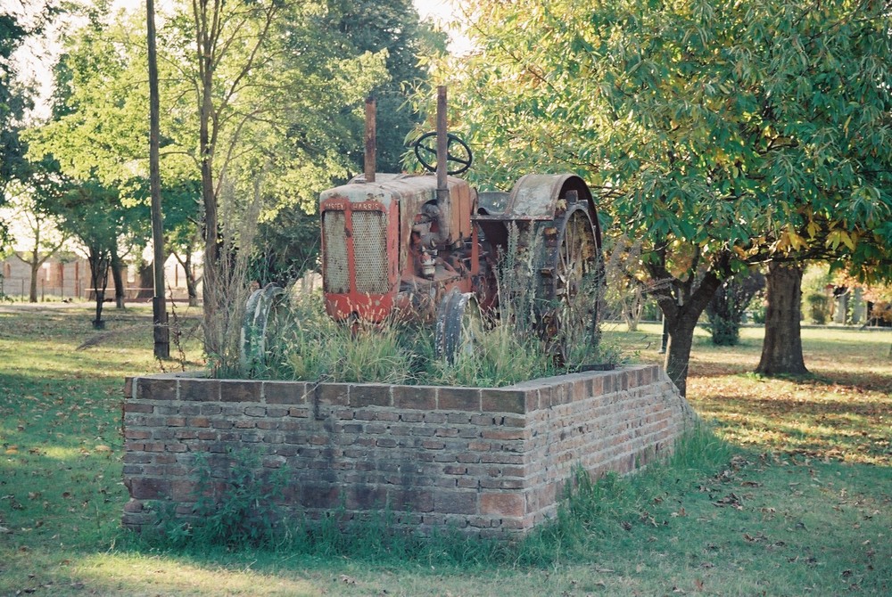 El tractor del abuelo