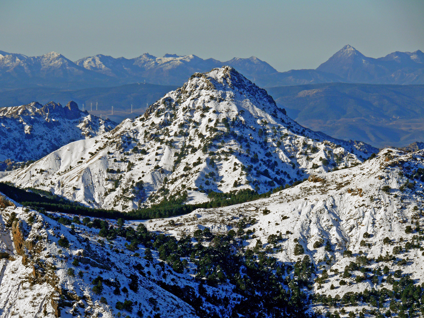 El Trevenque desde el Dornajo - Sierra Nevada
