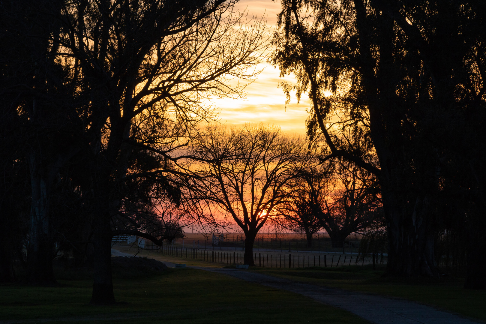 El último atardecer de otoño