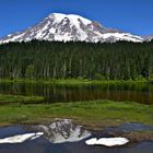 El volcán Rainier, Washington