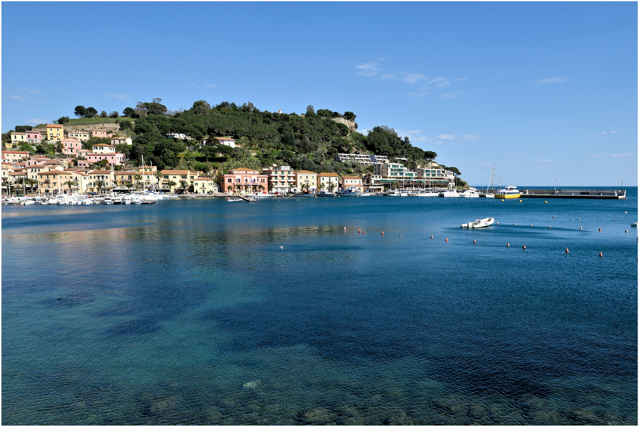 elba - bucht von porto azzurro