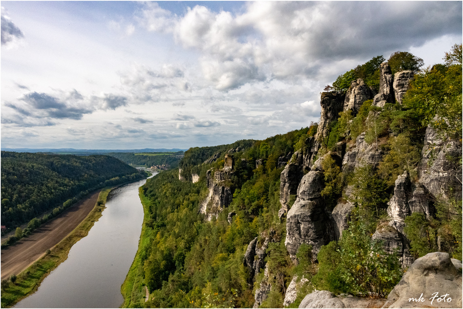 Elbblick von der Bastei