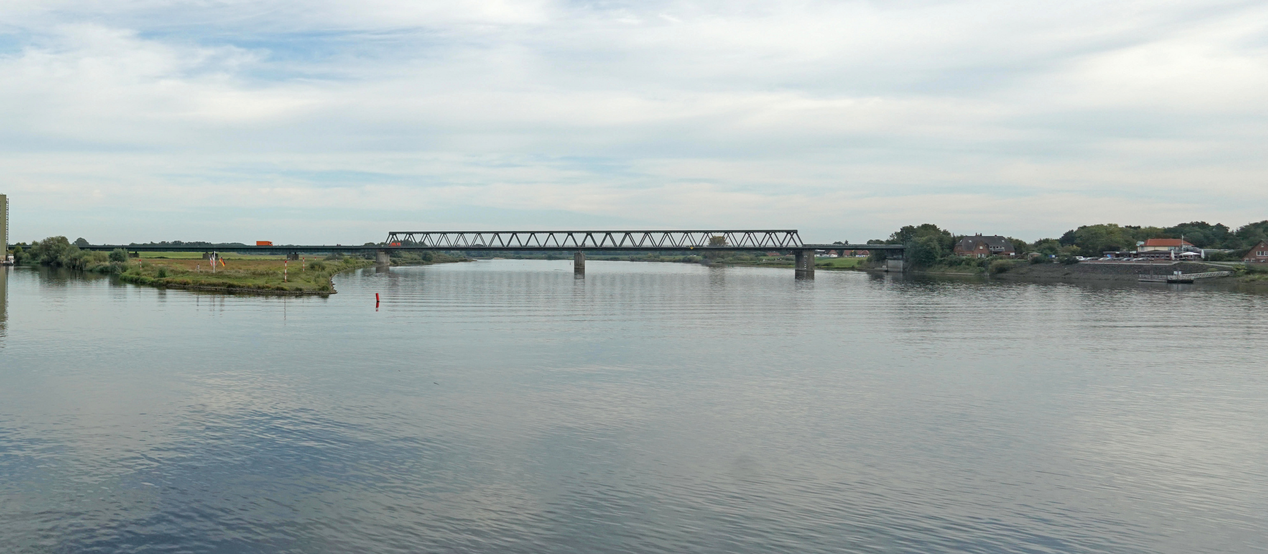  Elbbrücke bei Lauenburg