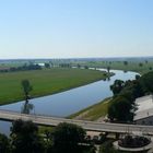 Elbbrücke in Torgau - Panorama