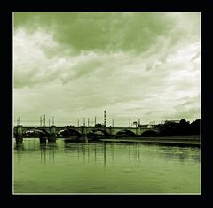 Elbbrücke nostalgisch