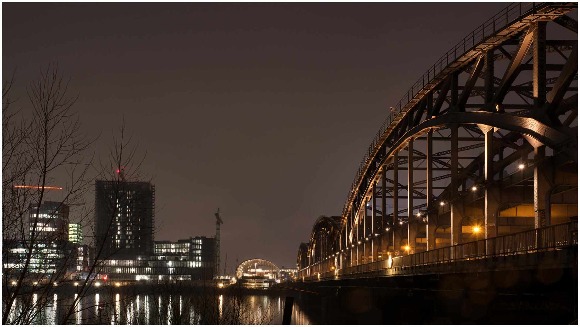 Elbbrücke und Hafencity