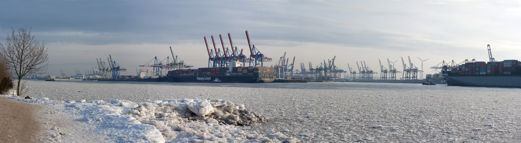 Elbe am Nachmittag*