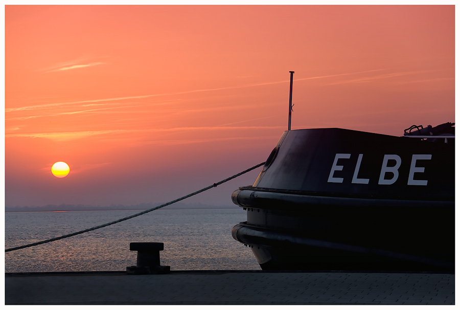 ELBE an der Weser ...