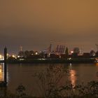 Elbe at night