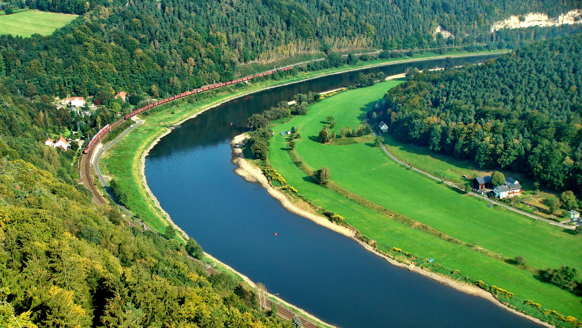 Elbe bei Königstein