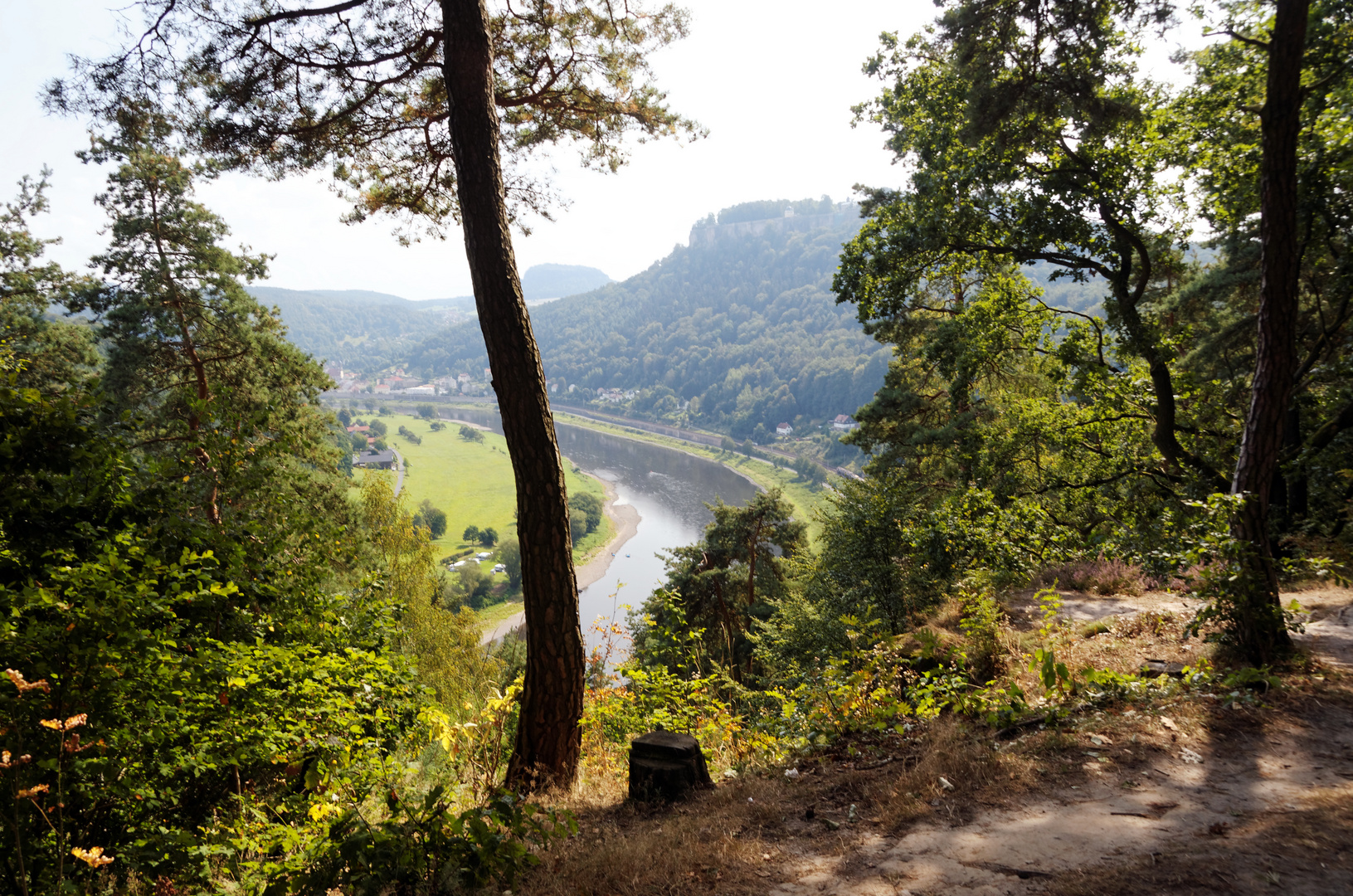 Elbe bei Königstein