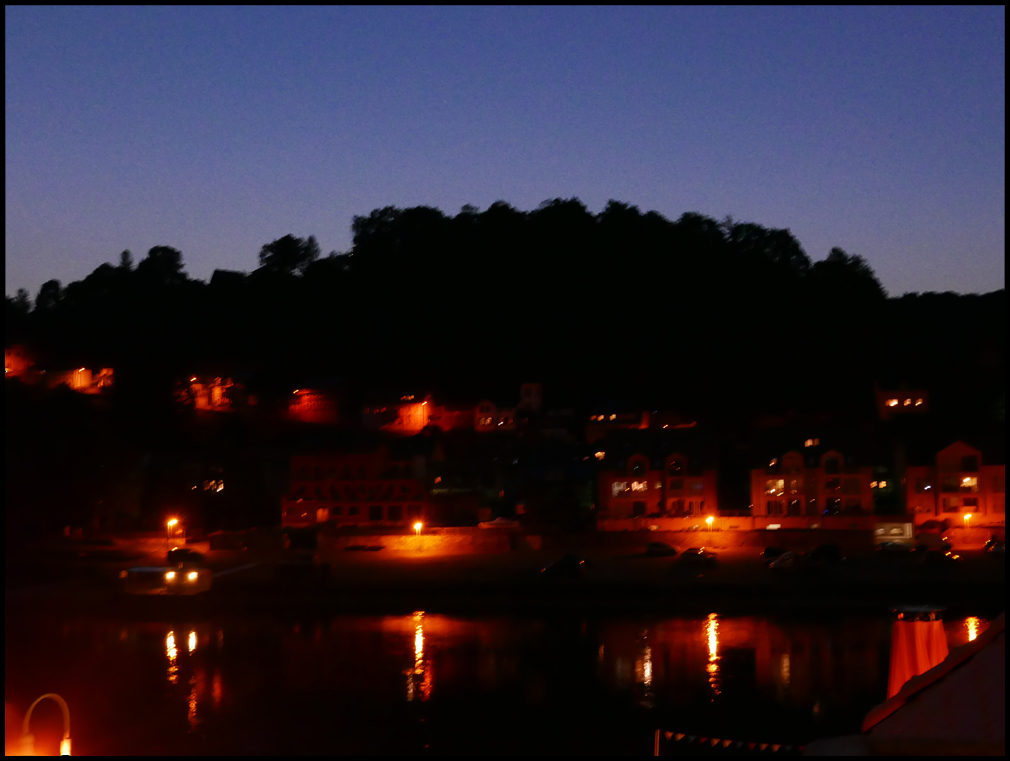 Elbe bei Nacht