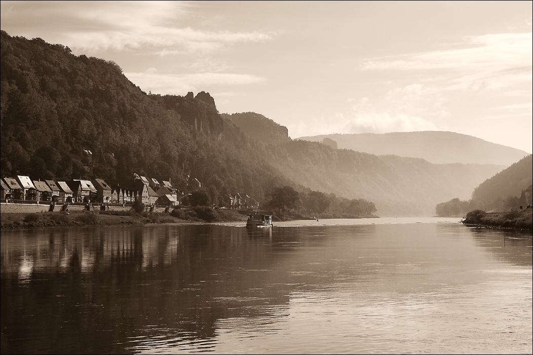 Elbe bei Postelwitz