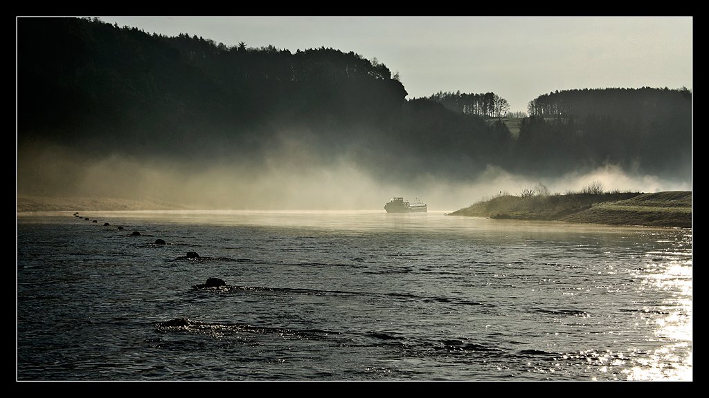 Elbe bei Rathen