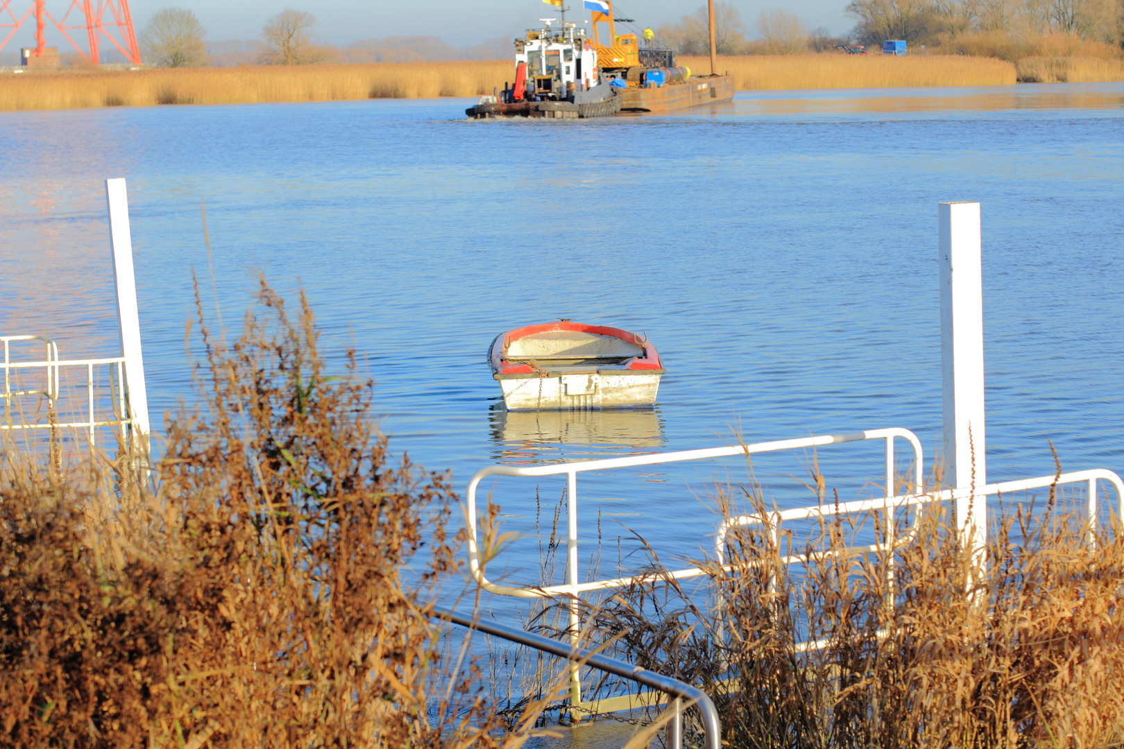 Elbe beim altem Land