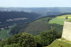 Elbe, Boot und Mauern