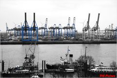 Elbe Hafen Hamburg