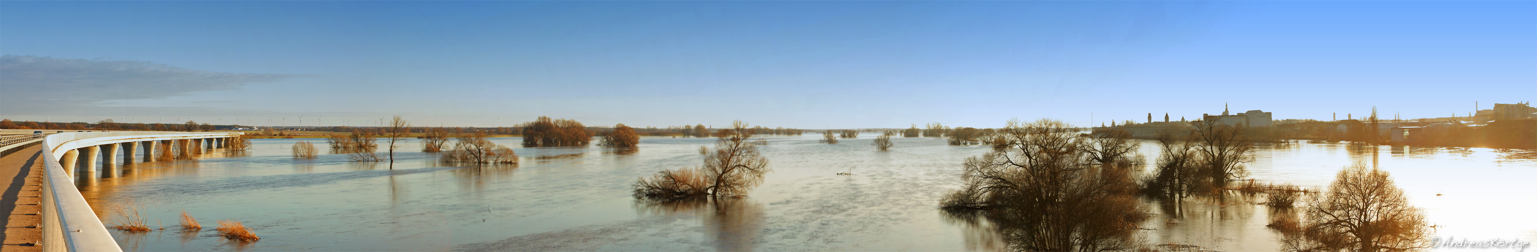 Elbe Hochwasser Tangermünde 2011