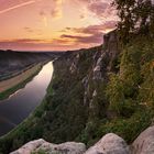 Elbe im Abendlicht