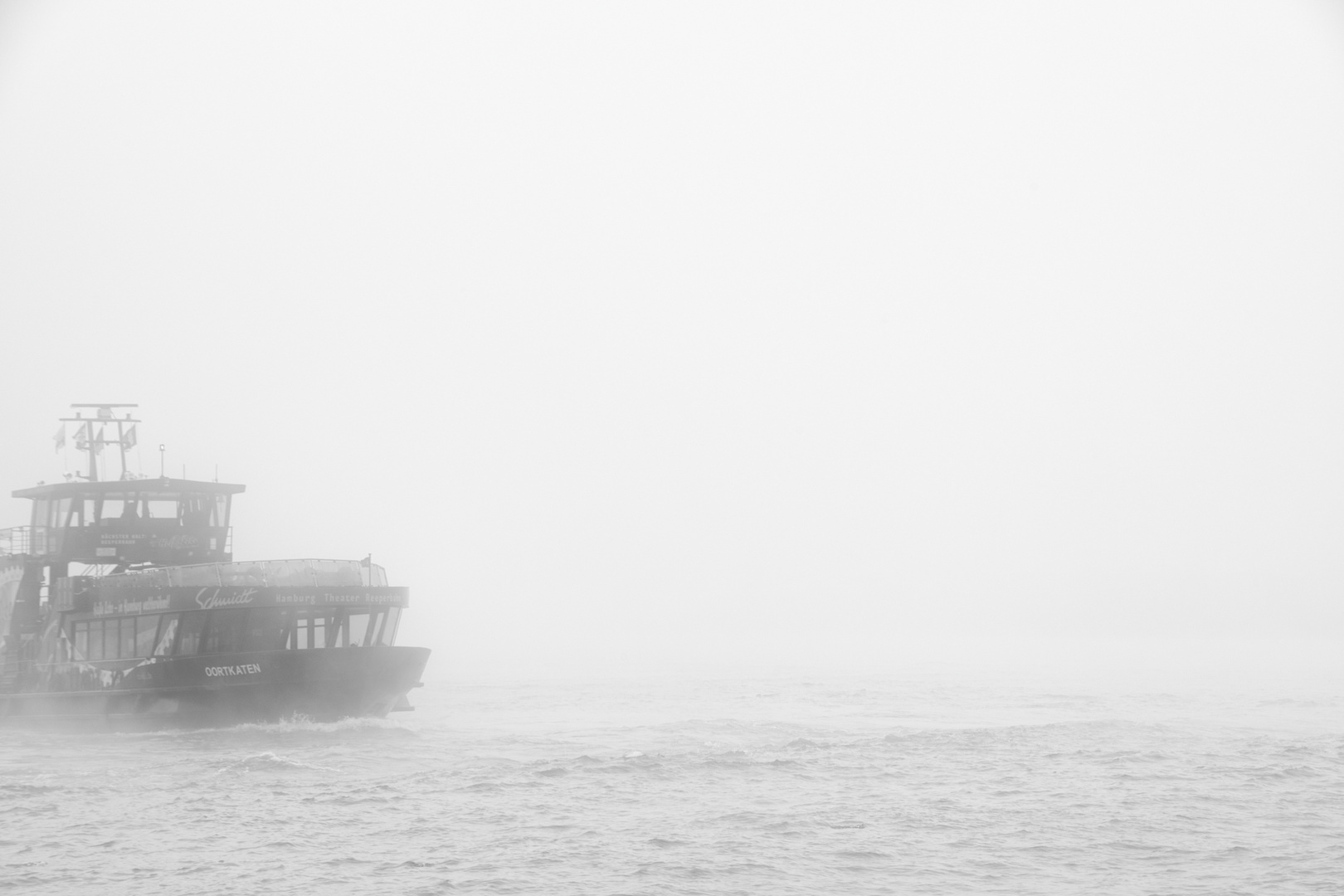 Elbe im Nebel 1